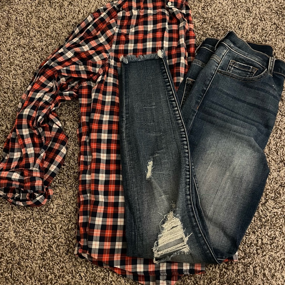 Boutique Distressed Jeans